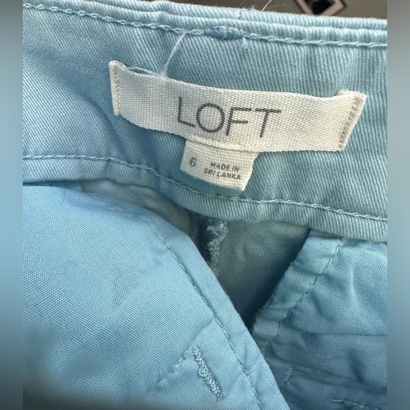 LOFT eyelet pants size 28/6 worn once - Picture 2 of 2